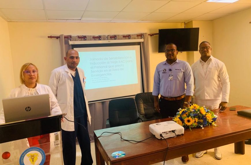 Jornada de sensibilización e Inducción al triaje RAC para el personal que presta servicio en el área de emergencias