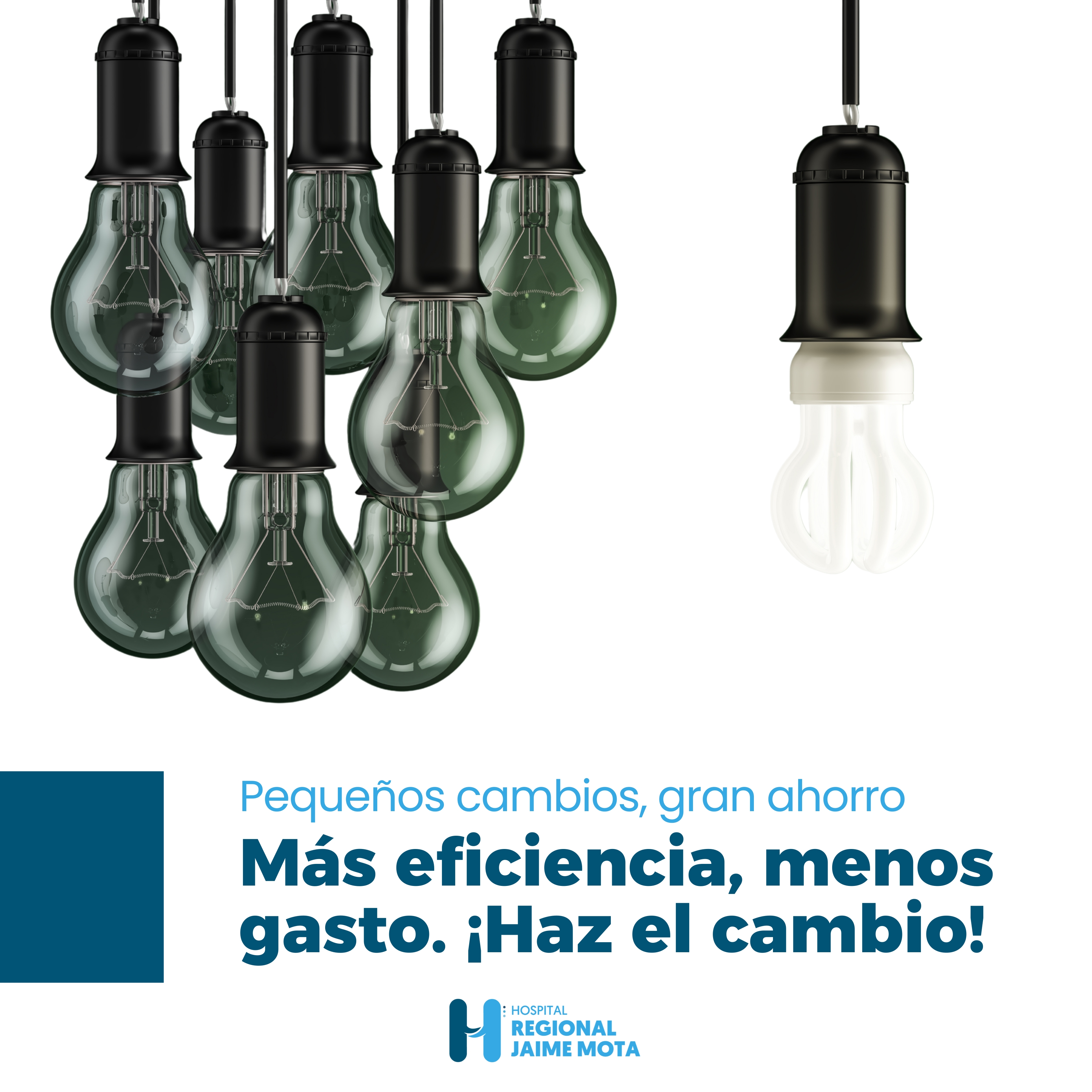 Hospital Regional Universitario Jaime Mota lanza campaña de consumo responsable de energía y eficiencia energética