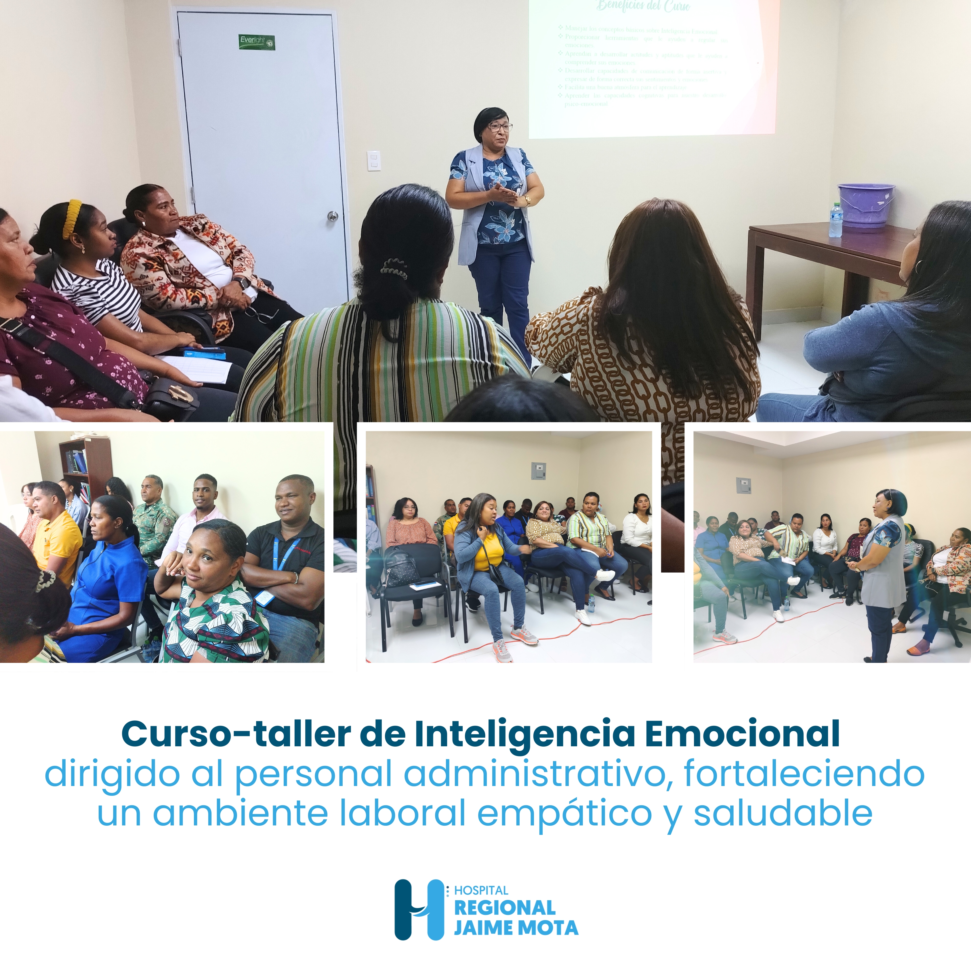 Hospital fortalece competencias del personal administrativo con curso-taller sobre Inteligencia Emocional