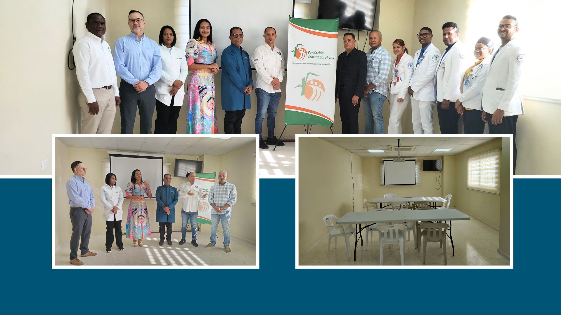 Acto de habilitación de comedor para residencias médicas y aula de capacitación