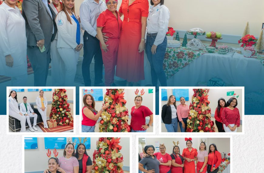 HRUJM celebra encuentro navideño con su personal y usuarios