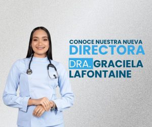 Damos la más cordial bienvenida a la Dra. Graciela Lafontaine, nueva directora del Hospital Regional Universitario Jaime Mota.
