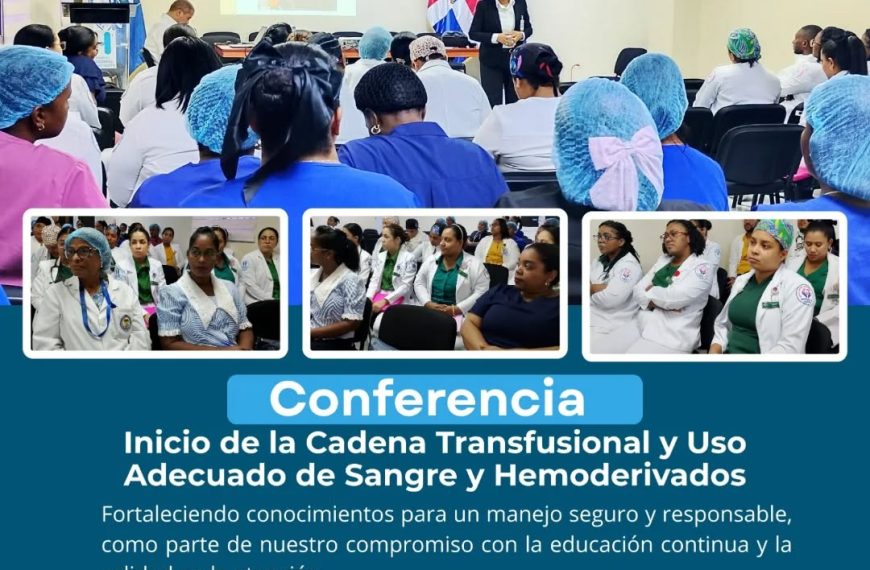 Hospital Jaime Mota realiza conferencia sobre cadena transfusional y uso adecuado de sangre y hemoderivados