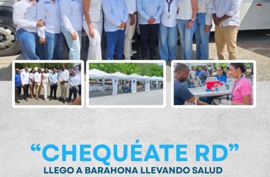 Jornada de salud &ldquo;Chequ&eacute;ate RD&rdquo; impacta a la comunidad de Villa Central, Barahona